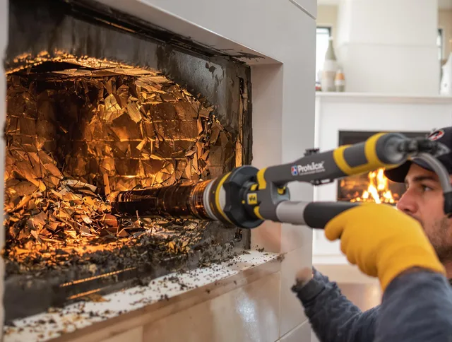 Professional chimney cleaning by Cerritos Chimney Sweep in Cerritos, CA