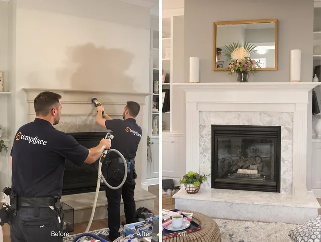 Professional soot removal by Cerritos Chimney Sweep team in Cerritos, CA